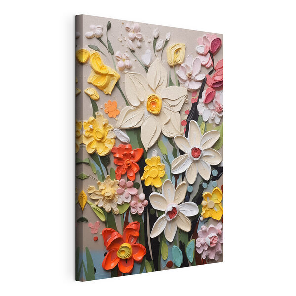 Lebendige Blumenkunst in voller Blüte Wandbilder Lebendige Blumenkunst in voller Blüte