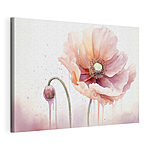 Wandbilder Aquarellmalerei einer Blume