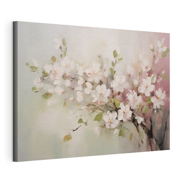 Wandbilder Gemälde mit weißen Blumen (Artikelnummer: s44366) Wandbilder Wandbilder Gemälde mit weißen Blumen (Artikelnummer: s44366)