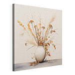 Wandbilder Vase mit Trockenblumen