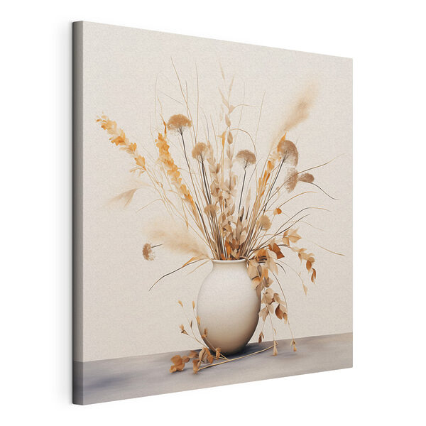Wandbilder Wandbilder Vase mit Trockenblumen (Artikelnummer: s44348)