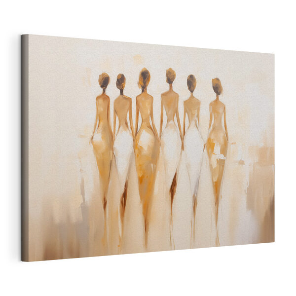 Wandbilder Gemälde einer Gruppe von Frauen in weißen Kleidern (Artikelnummer: s44420) Wandbilder Wandbilder Gemälde einer Gruppe von Frauen in weißen Kleidern (Artikelnummer: s44420)