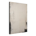 Wandbilder Weiß und schwarz gestrichene Wand