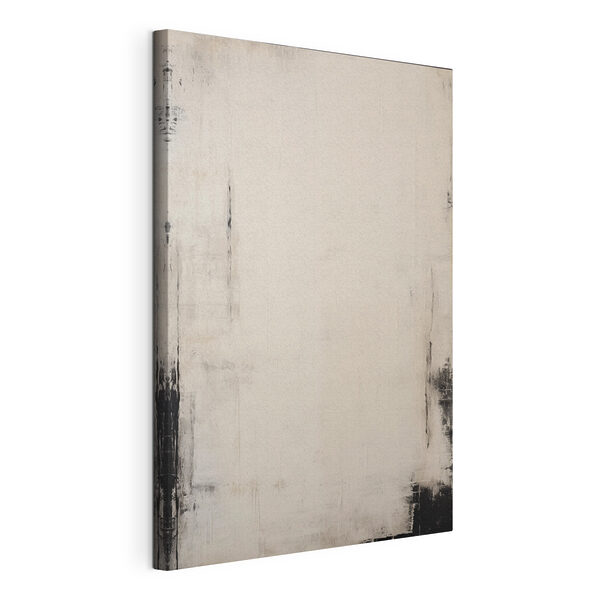 Wandbilder Wandbilder Weiß und schwarz gestrichene Wand (Artikelnummer: s44741)