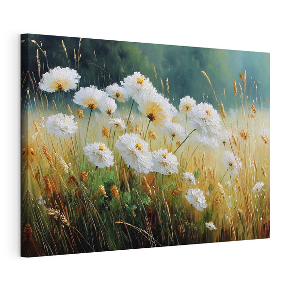 Gruppe weißer Blumen Wandbilder Gruppe weißer Blumen