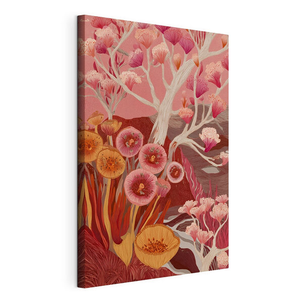 Wandbilder Gemälde von Blumen und Bäumen (Artikelnummer: s44976) Wandbilder Wandbilder Gemälde von Blumen und Bäumen (Artikelnummer: s44976)