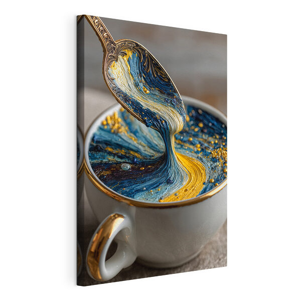 Wandbilder Einen Löffel in eine Tasse mit Flüssigkeit geben (Artikelnummer: s45545) Wandbilder Wandbilder Einen Löffel in eine Tasse mit Flüssigkeit geben (Artikelnummer: s45545)