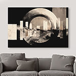 Wandbilder Grafische Gestaltung einer Landschaft