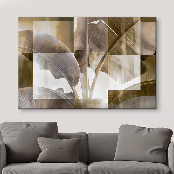 Minimalistisches Design mit botanischen Elementen Wandbilder Minimalistisches Design mit botanischen Elementen