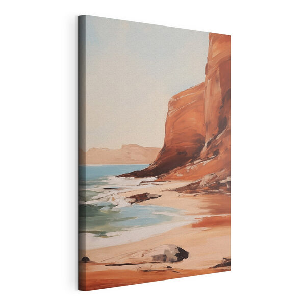 Wandbilder Gemälde eines Strandes und von Klippen (Artikelnummer: s49476) Wandbilder Wandbilder Gemälde eines Strandes und von Klippen (Artikelnummer: s49476)
