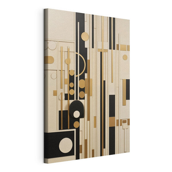 Wandbilder Wandbilder Wand mit verschiedenen Formen und Farben (Artikelnummer: s49482)