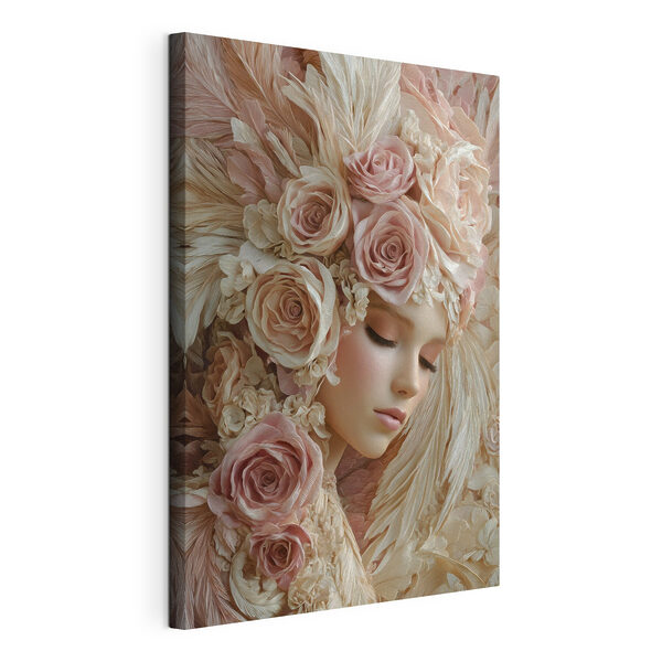 Wandbilder Schaufensterpuppe mit Blumen im Haar (Artikelnummer: s49566) Wandbilder Wandbilder Schaufensterpuppe mit Blumen im Haar (Artikelnummer: s49566)