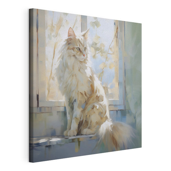 Wandbilder Katze, die auf einer Fensterbank sitzt (Artikelnummer: s49602) Wandbilder Wandbilder Katze, die auf einer Fensterbank sitzt (Artikelnummer: s49602)