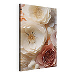 Wandbilder Gruppe aus Papierblumen