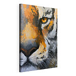 Wandbilder Der grimmige Blick einer Wildkatze
