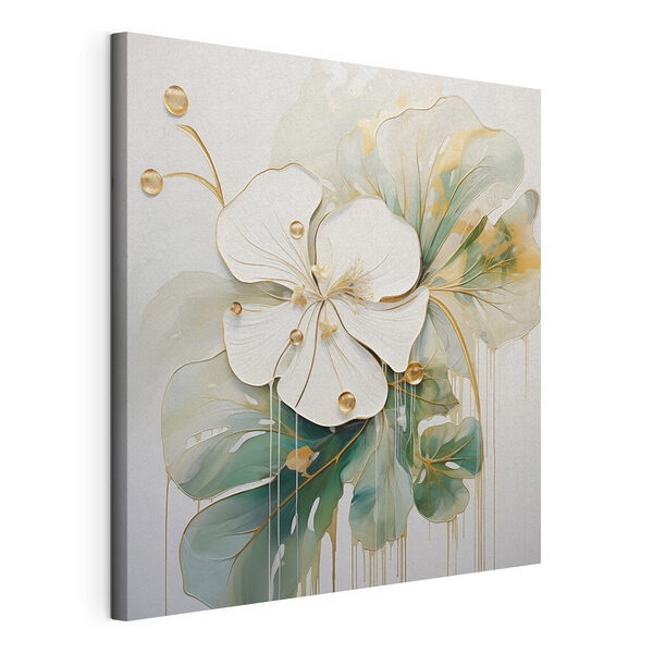 Wandbilder Gemälde einer Blume