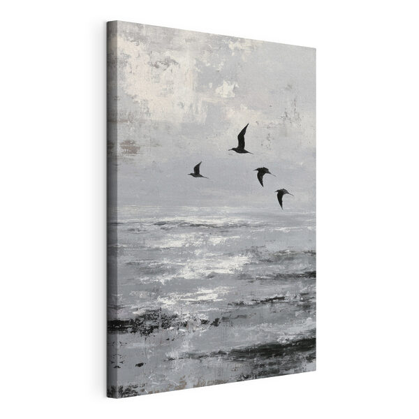 Vögel, die über dem Wasser fliegen Wandbilder Vögel, die über dem Wasser fliegen