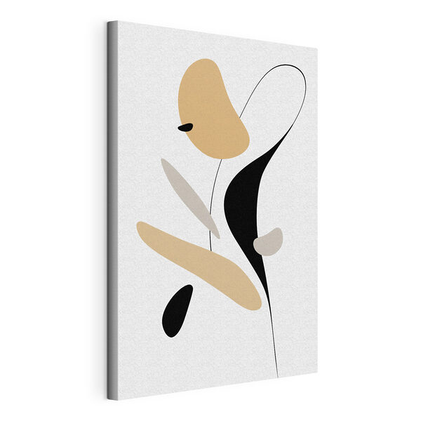 Wandbilder Wandbilder Dynamische Formen im minimalistischen Stil (Artikelnummer: s46350)