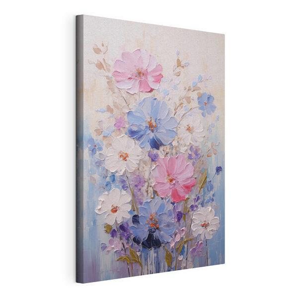 Wandbilder Blumenmalerei auf weißem Untergrund (Artikelnummer: s46389) Wandbilder Wandbilder Blumenmalerei auf weißem Untergrund (Artikelnummer: s46389)