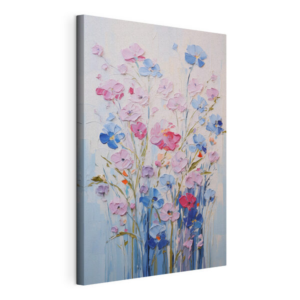 Wandbilder Blumenmalerei auf weißem Untergrund (Artikelnummer: s46395) Wandbilder Wandbilder Blumenmalerei auf weißem Untergrund (Artikelnummer: s46395)