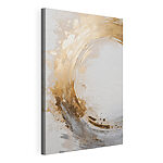 Wandbilder Fließende Pinselstriche in sanften Farbtönen