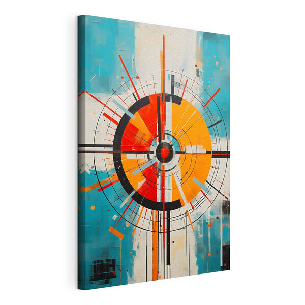 Wandbilder Bunter Kreis mit Linien und Punkten (Artikelnummer: s46486) Wandbilder Wandbilder Bunter Kreis mit Linien und Punkten (Artikelnummer: s46486)