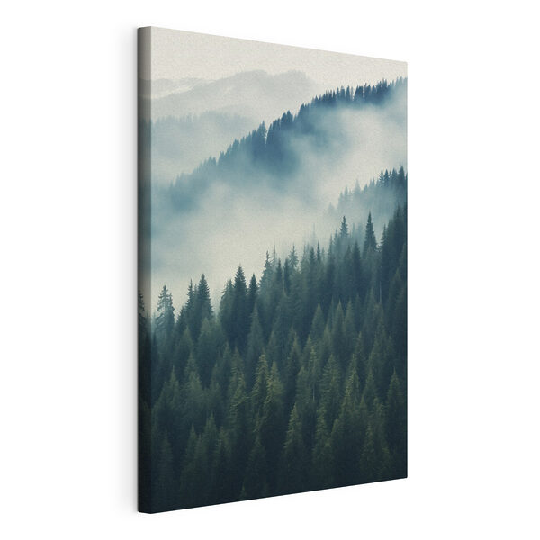 Wandbilder Wald mit Bäumen im Nebel (Artikelnummer: s46516) Wandbilder Wandbilder Wald mit Bäumen im Nebel (Artikelnummer: s46516)