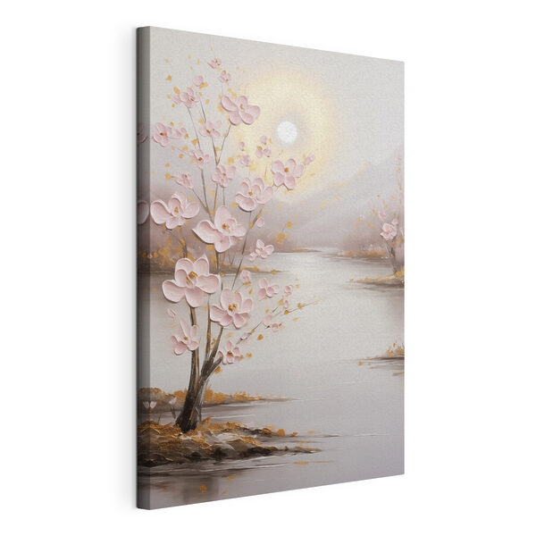 Wandbilder Gemälde eines Baumes mit rosa Blüten (Artikelnummer: s46839) Wandbilder Wandbilder Gemälde eines Baumes mit rosa Blüten (Artikelnummer: s46839)