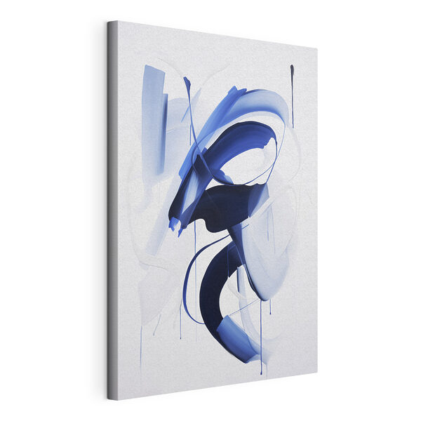 Blaue und weiße Farbe Wandbilder Blaue und weiße Farbe