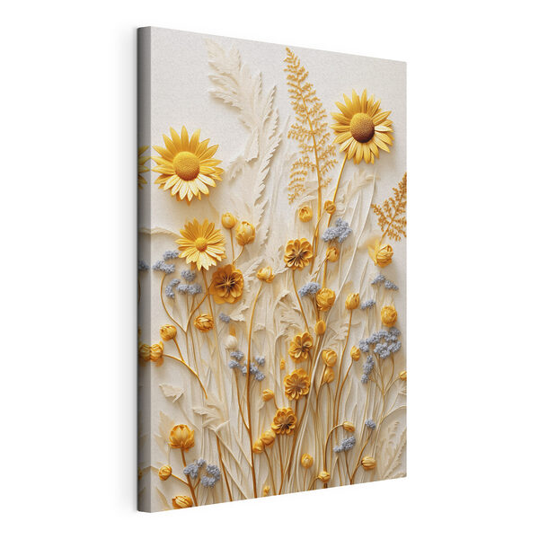 Wandbilder Wandbilder Farbenprächtige Blumen in einer kunstvollen Inszenierung (Artikelnummer: s47431)