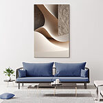 Wandbilder - Harmonische Kurven und Texturen