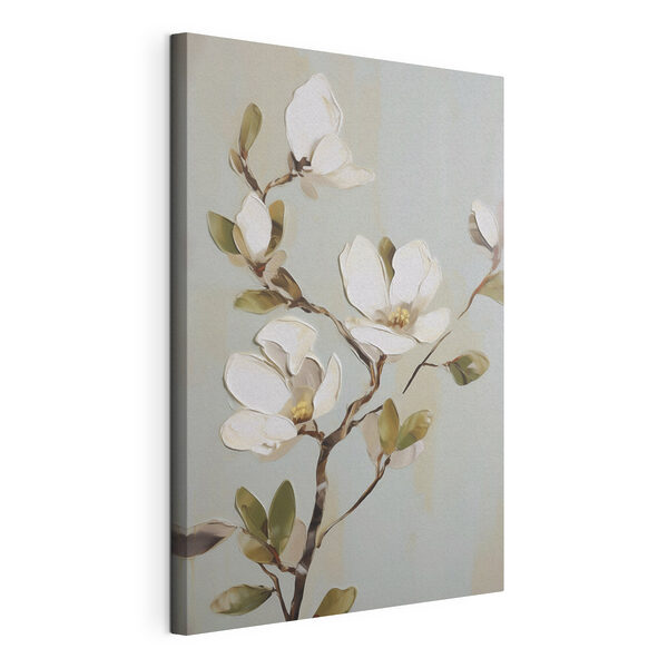 Wandbilder Wandbilder Gemälde einer weißen Blume (Artikelnummer: s49901)