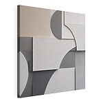 Wandbilder Wand mit verschiedenen Formen und Farben