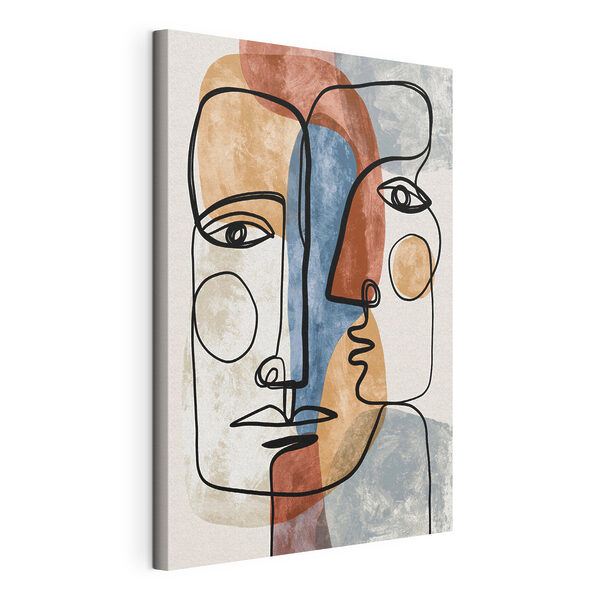 Wandbilder Zeichnung von zwei Gesichtern (Artikelnummer: s49758) Wandbilder Wandbilder Zeichnung von zwei Gesichtern (Artikelnummer: s49758)