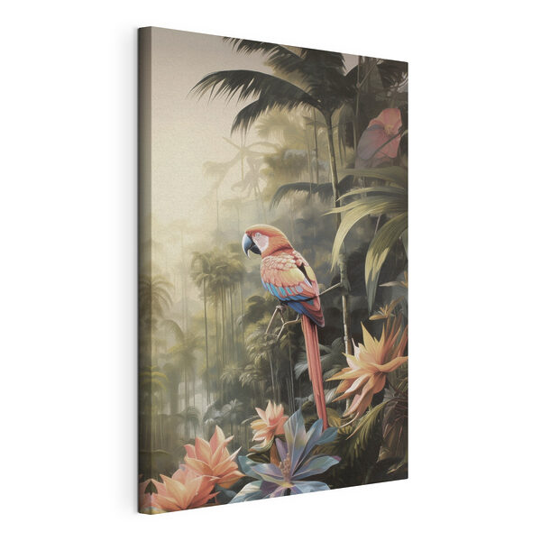 Wandbilder Ein bunter Vogel, der auf einem Ast im Wald sitzt (Artikelnummer: s50027) Wandbilder Wandbilder Ein bunter Vogel, der auf einem Ast im Wald sitzt (Artikelnummer: s50027)