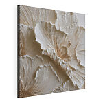Wandbilder Zartes, von Blumen inspiriertes Wandbild-Design