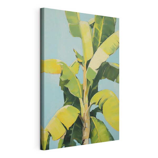 Wandbilder Wandbilder Bananenbaum mit Blättern (Artikelnummer: s50070)