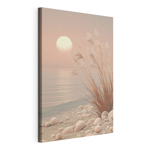 Wandbilder Wandbilder Gras und Felsen am Wasser (Artikelnummer: s49949)