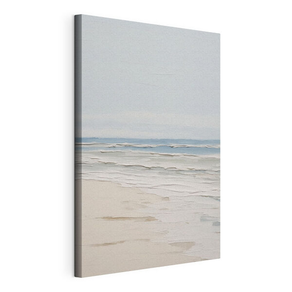 Wandbilder Wandbilder Strand, an dem die Wellen an den Sand branden (Artikelnummer: s49951)