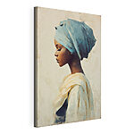 Wandbilder Frau mit Turban