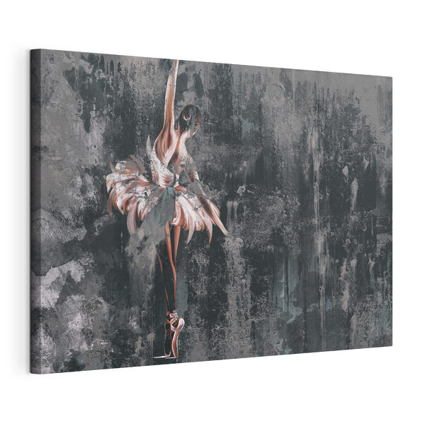 Wandbilder Gemälde einer Ballerina