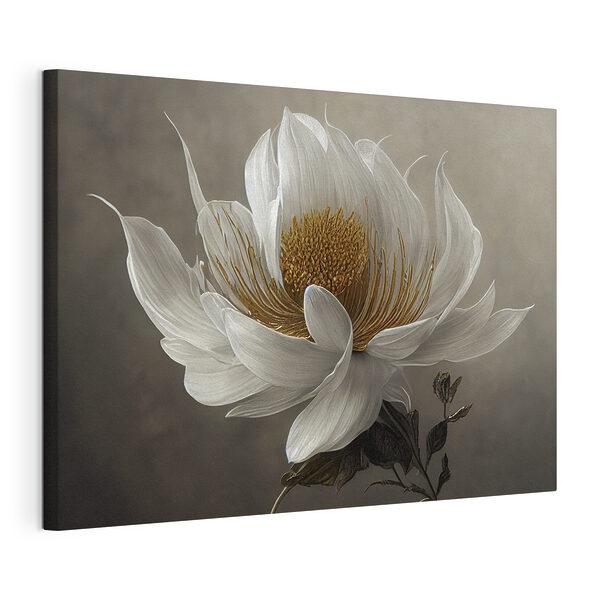 Elegante weiße Blume in Blüte Wandbilder Elegante weiße Blume in Blüte