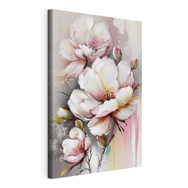 Elegante Blüten im künstlerischen Aquarellstil Wandbilder Elegante Blüten im künstlerischen Aquarellstil