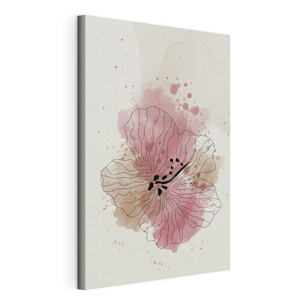 Zeichnung einer Blume Wandbilder Zeichnung einer Blume