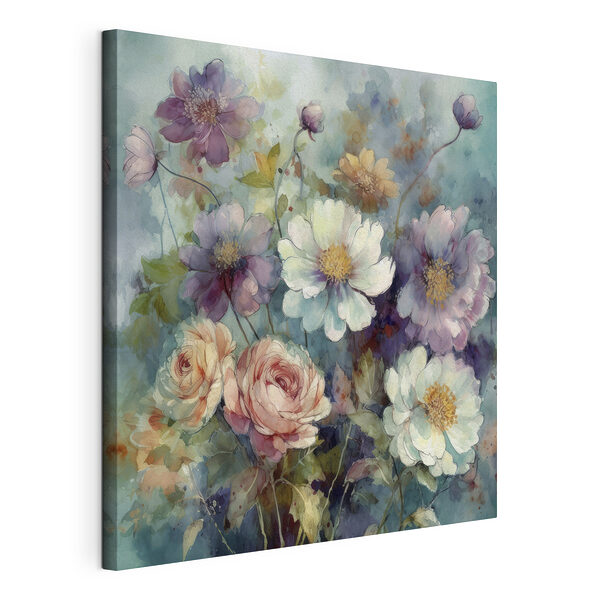 Wandbilder Lebendige Blüten in Aquarell-Harmonie (Artikelnummer: s37540) Wandbilder Wandbilder Lebendige Blüten in Aquarell-Harmonie (Artikelnummer: s37540)