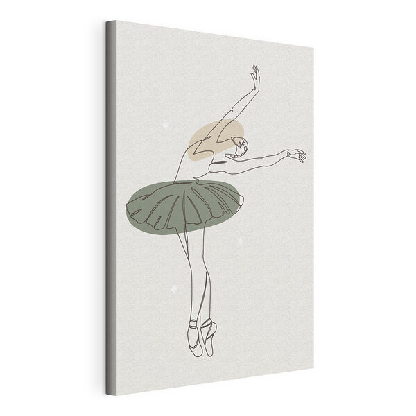 Zeichnung einer Ballerina Wandbilder Zeichnung einer Ballerina