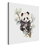 Wandbilder Pandabär auf einem Baumzweig
