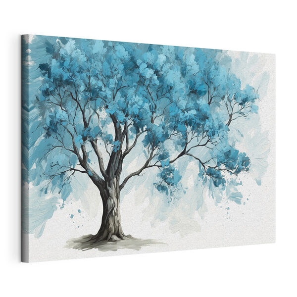 Baum mit blauen Blättern Wandbilder Baum mit blauen Blättern
