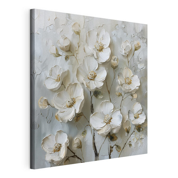 Wandbilder Malerei von weißen Blumen (Artikelnummer: s39442) Wandbilder Wandbilder Malerei von weißen Blumen (Artikelnummer: s39442)