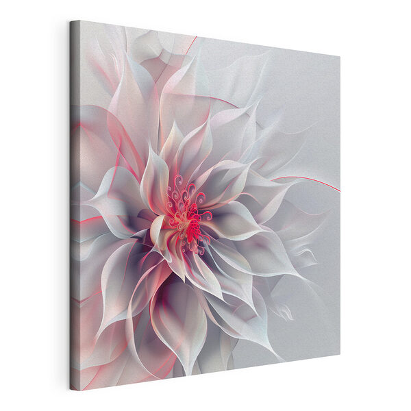 Wandbilder Wandbilder Weiße und rosa Blume (Artikelnummer: s40360)